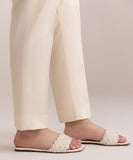 Sapphire  Dyed Cambric Trousers 00U1TDY24V58 Intermix Collection 2024