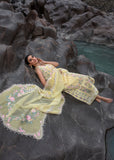 Crimson Believe In Her - Topaz Yellow Luxury Lawn 2024