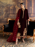 Zainab Chottani Nur Long Shirt Velura Velvet Edit 2025