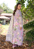 Elaf Premium ECK-03A Lilac L’Amour Print Chikankari Collection 2024