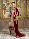Zainab Chottani Zerlin Velvet Shawl 2024