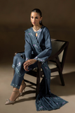 Raj Bari Chikankari Design # 09 Premium Viscose Chikankari 2025