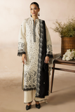 Raj Bari Chikankari Design # 01 Premium Viscose Chikankari 2025