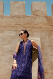 Saadia Asad D3 Noor Eid Handwork Laserkari Lawn 2024