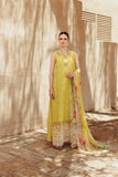 Saadia Asad D1 Noor Eid Handwork Laserkari Lawn 2024