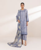 Sapphire 3 Piece - Embellished Silk Suit 0T3PSLS25V32 Eid 1 RTW 2025