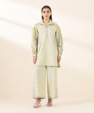 Sapphire 0U2TEST25V24 2 Piece Embroidered Crosshatch Suit Statement Eid 1 2025