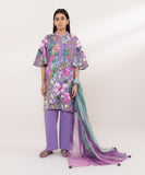 Sapphire  3 Piece Printed Cambric Suit 0U3PDY24V513 Intermix Collection 2024