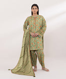 Sapphire  3 Piece Embroidered Cambric Suit 0U3PEDY24V52 Intermix Collection 2024