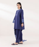 Sapphire  3 Piece Embroidered Lawn Suit 0U3PEDY24V55 Intermix Collection 2024