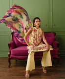 Sapphire  3 Piece Embroidered Cambric Suit 0U3PEST24V54 Intermix Collection 2024