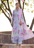 Elaf Premium ECK-04A Ocean Blossoms Print Chikankari Collection 2024