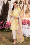 Cross Stitch Ivory Garland Eid Lawn Collection 2024