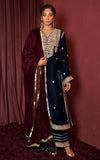 Thread & Motifz Ready To Wear 3pc Suit 65 Velvet Pret 2024