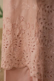 Cross Stitch Pale Mauve Chikankari 2025
