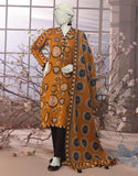 Junaid Jamshaid 3PC-JJLS-W-JWU-24-1745 Multicolor Slub Printed Shades Of Summer 2025