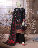 Junaid Jamshaid 3PC-JJLS-W-JWU-24-1748 Multicolor Slub Printed Shades Of Summer 2025