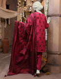 Junaid Jamshaid 3PC-JJLS-W-JWU-24-1755 Multicolor Jacquard Yarn Dyed Shades Of Summer 2025