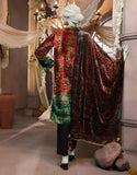 Junaid Jamshaid 3PC-JJLS-W-JWU-24-1758 Black Polyester Printed Shades Of Summer 2025