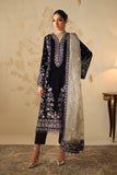 Baroque UF-4321 Embroidered Velvet Collection 2025