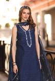 Saadia Asad D6 - A - Imperial Blue Noor Eid Luxe Printskhaas 2026