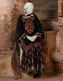 Juniad Jamshaid Black Dobby Embroidered 3PC-JLAWN-S-25-016-S Summer Pret 2025