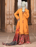 Juniad Jamshaid Mustard Dobby Embroidered 3PC-JLAWN-S-25-017-S Summer Pret 2025