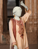 Juniad Jamshaid Off White Dobby Embroidered 3PC-JLAWN-S-25-018-S Summer Pret 2025