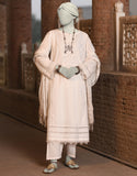Juniad Jamshaid White Dobby Embroidered 2PC-JLAWN-S-JDS-25-1006-S Summer Pret 2025
