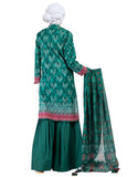 Junaid Jamshaid 3PC-JLAWN-S-25-3025 Multicolor Lawn  Printed Shades Of Summer 2025