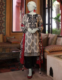 Junaid Jamshaid 3PC-JLAWN-S-25-3057 Black Lawn Embroidered Shades Of Summer 2025