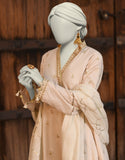 Junaid Jamshaid 3PC-JLAWN-S-25-3176 Off White Lawn Embroidered Shades Of Summer 2025
