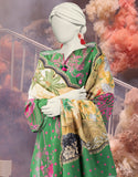 Junaid Jamshaid 3PC-25-3218 Green Cambric Printed Shades Of Summer 2025
