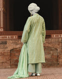 Junaid Jamshaid 3PC-JLAWN-S-25-833 Green Doria Embroidered Shades Of Summer 2025