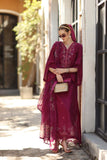 Saadia Asad D3 - A - Fushia Blush Noor Eid Luxe Printskhaas 2026