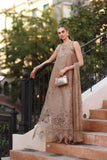 Saadia Asad D5 - B - Warm Biscotti Noor Eid Luxe Printskhaas 2026
