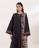 Sapphire  3 Piece Embroidered Cambric Suit 3PEDY24DFV52 Intermix Collection 2024