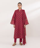 Sapphire  3 Piece Embroidered Cambric Suit 3PEDY24DFV56 Intermix Collection 2024