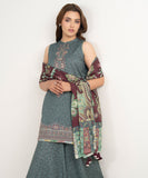 Sapphire 3PESUS26V015 Embroidered Cotton Jacquard Suit Eid 1 2026