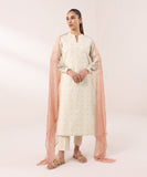 Sapphire  3 Piece Embroidered Jacquard Suit 3PEST24V53UC Intermix Collection 2024