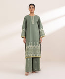 Sapphire Embroidered Crosshatch Shirt 3PTES25V217S Eid 1 RTW 2025