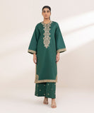 Sapphire Embroidered Crosshatch Shirt 3PTES25V222S Eid 1 RTW 2025