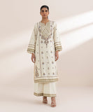 Sapphire Embroidered Crosshatch Shirt 3PTES25V225S Eid 1 RTW 2025