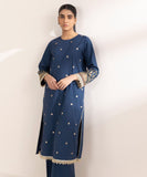 Sapphire Embroidered Crosshatch Shirt 3PTES25V229S Eid 1 RTW 2025