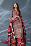 Nishat Linen 3 Piece - Gold Printed Embroidered Suit - 42401374 Eid Ul Adha Collection 2024