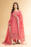 Nishat Linen 3 Piece - Printed Embroidered Suit - 42401820-1 Spring Summer Prints 2025