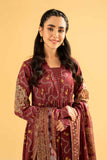 Nishat Linen 3 Piece - Gold &amp; Silver Printed Embroidered Suit - 42401863 Eid Ul Adha Collection 2024