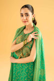 Nishat Linen 3 Piece - Gold Printed Embroidered Suit - 42401864 Eid Ul Adha Collection 2024