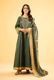 Nishat Linen 3 Piece - Gold Printed Embroidered Suit - 42401865 Eid Ul Adha Collection 2024