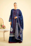 Nishat Linen 3 Piece - White &amp; Pink Paste Printed Embroidered Suit - 42401913 Eid Ul Adha Collection 2024